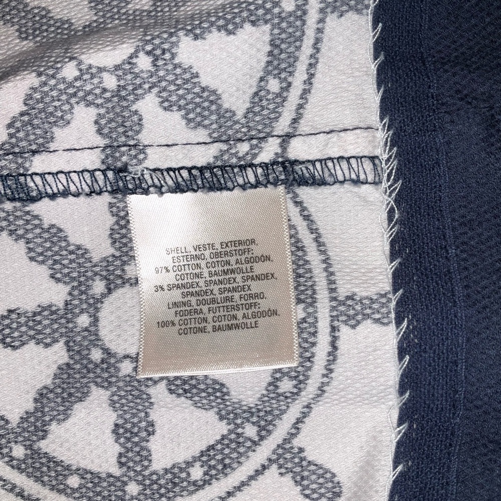 Anthropologie Red and Blue Nautical Print Halter Sundress - Picture 5 of 11